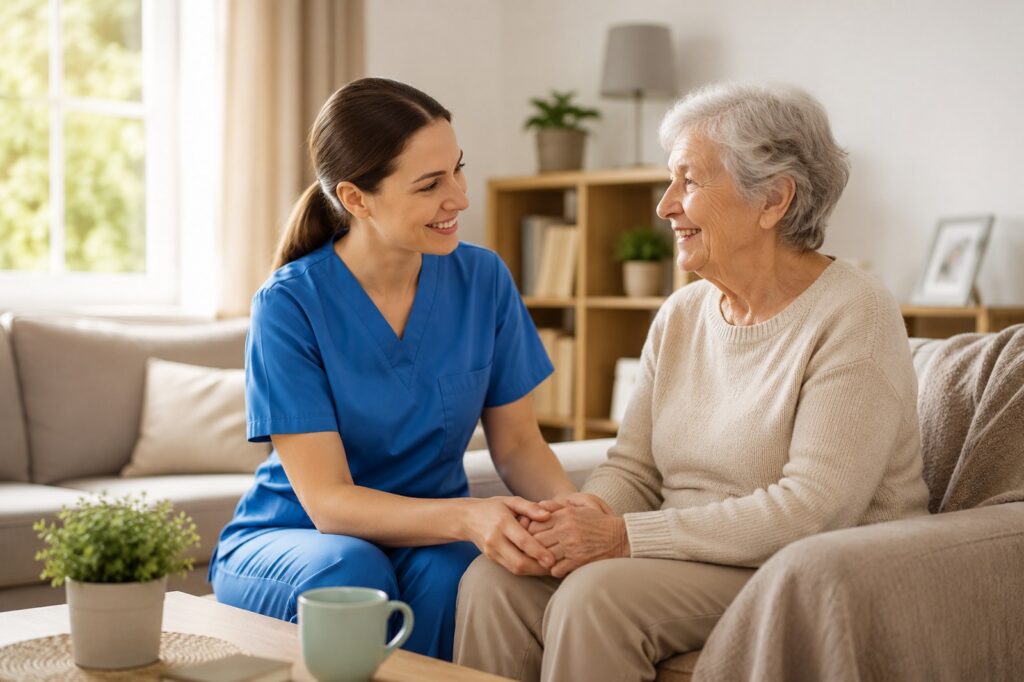 Home care independence and dignity support